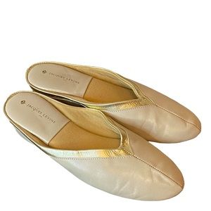 Jacques Levine Suede Women Slippers